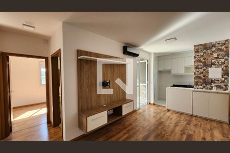 Sala de apartamento para alugar com 2 quartos, 56m² em Horto Florestal, Jundiaí