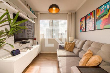 Sala de apartamento para alugar com 3 quartos, 80m² em Perdizes, São Paulo