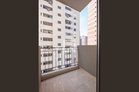 Suíte - Varanda de apartamento para alugar com 1 quarto, 35m² em Jardim Paulista, São Paulo