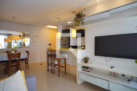 Sala de apartamento para alugar com 2 quartos, 78m² em João Paulo, Florianópolis
