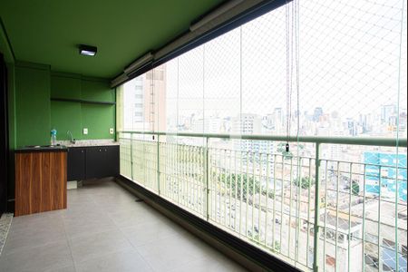 Varanda da Sala/Quarto de kitnet/studio para alugar com 1 quarto, 50m² em Bela Vista, São Paulo