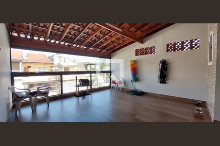 Varanda Quarto 1 suíte de casa à venda com 3 quartos, 206m² em Cidade São Jorge, Santo André