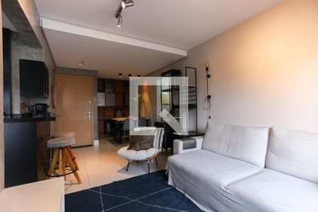 Sala de apartamento para alugar com 1 quarto, 64m² em Santana, Porto Alegre