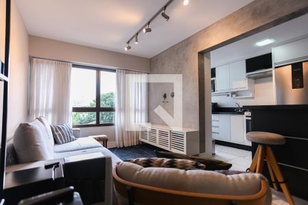 Sala de apartamento para alugar com 1 quarto, 64m² em Santana, Porto Alegre