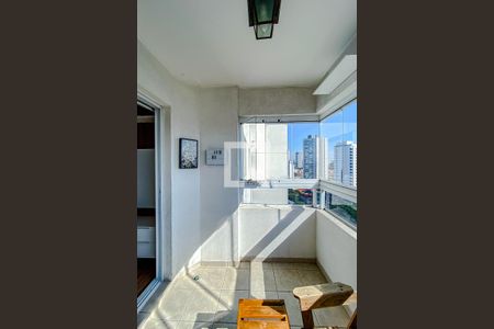 Varanda da Sala de apartamento para alugar com 2 quartos, 56m² em Vila Bertioga, São Paulo