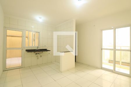 Sala de apartamento para alugar com 2 quartos, 52m² em Utinga, Santo André