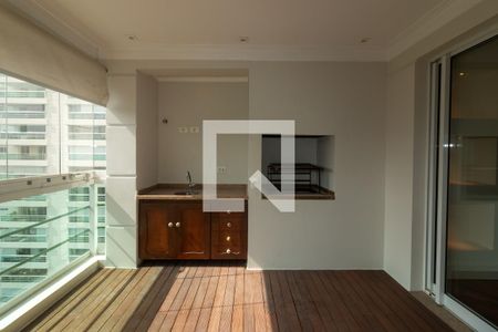 Varanda gourmet de apartamento à venda com 4 quartos, 176m² em Parque do Morumbi, São Paulo