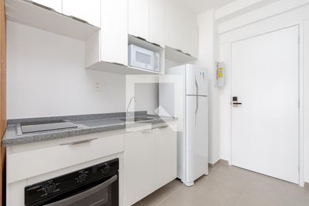 Cozinha de kitnet/studio para alugar com 1 quarto, 33m² em Campo Belo, São Paulo