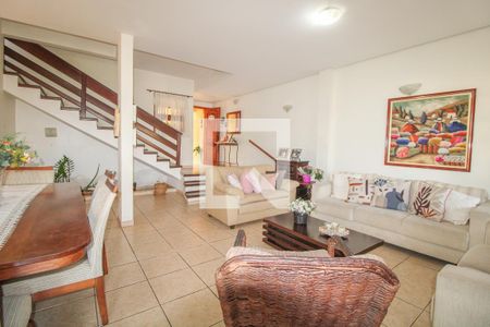 Sala de estar e jantar de casa à venda com 3 quartos, 210m² em Parque Alto Taquaral, Campinas