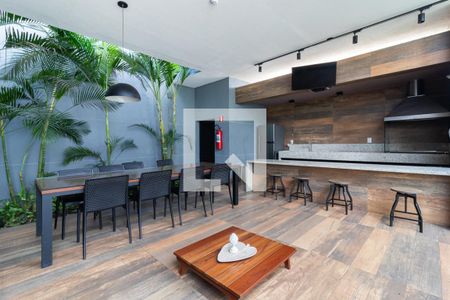 Studio para alugar com 28m², 1 quarto e sem vagaÁrea comum - Churrasqueira