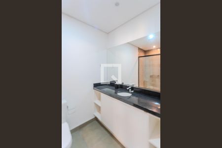Studio para alugar com 30m², 1 quarto e sem vaga Studio para alugar com 30m², 1 quarto e sem vagaBanheiro