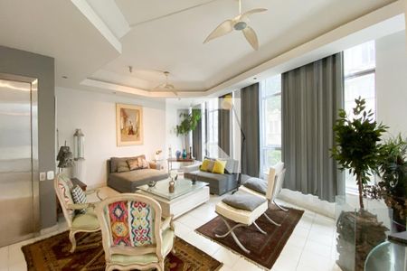 Sala de apartamento para alugar com 4 quartos, 260m² em Ipanema, Rio de Janeiro