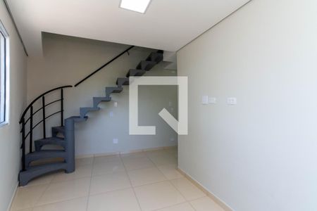 Sala/Cozinha de apartamento para alugar com 1 quarto, 33m² em Vila Augusta, Guarulhos