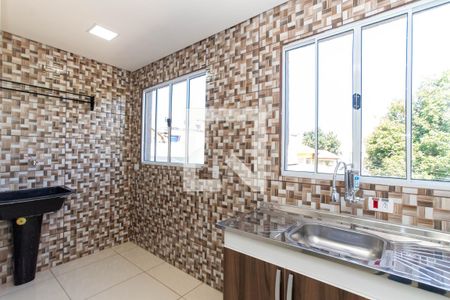 Cozinha e Área de Serviço de apartamento para alugar com 1 quarto, 32m² em Vila Augusta, Guarulhos