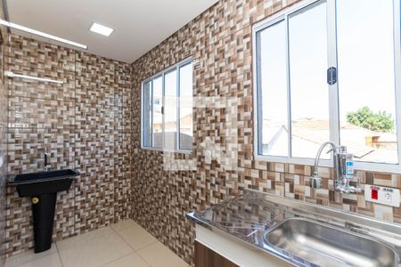 Cozinha e Área de Serviço de apartamento para alugar com 1 quarto, 40m² em Vila Augusta, Guarulhos