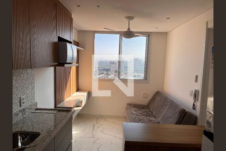 Sala/Cozinha de apartamento para alugar com 1 quarto, 24m² em Água Branca, São Paulo