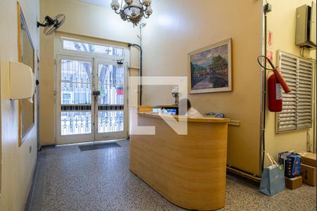 Área comum - Hall Social/Portaria de apartamento para alugar com 1 quarto, 60m² em Consolação, São Paulo