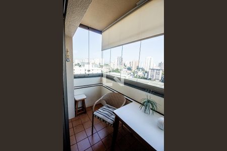 Varanda da sala de apartamento para alugar com 3 quartos, 163m² em Centro, Santo André