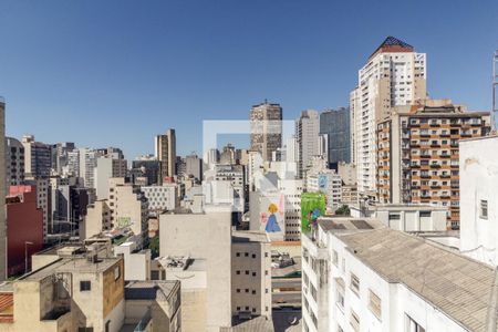 Vista da Sala de apartamento para alugar com 1 quarto, 26m² em Vila Buarque, São Paulo