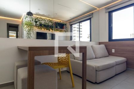Sala de apartamento para alugar com 1 quarto, 26m² em Vila Buarque, São Paulo