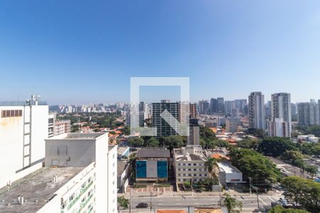 Vista Sala/quarto de apartamento para alugar com 1 quarto, 27m² em Santo Amaro, São Paulo