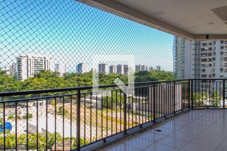 Varanda de apartamento para alugar com 2 quartos, 101m² em Barra da Tijuca, Rio de Janeiro