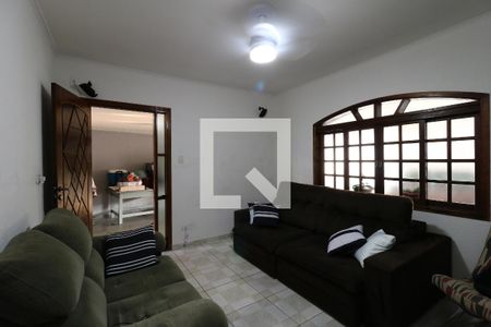 Sala de casa à venda com 3 quartos, 162m² em Vila Scarpelli, Santo André