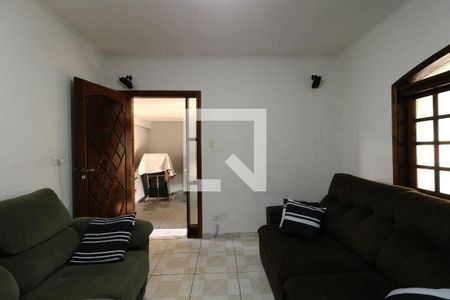 Sala de casa à venda com 3 quartos, 162m² em Vila Scarpelli, Santo André