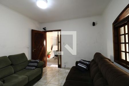 Sala de casa à venda com 3 quartos, 162m² em Vila Scarpelli, Santo André