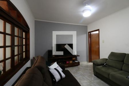 Sala de casa à venda com 3 quartos, 162m² em Vila Scarpelli, Santo André