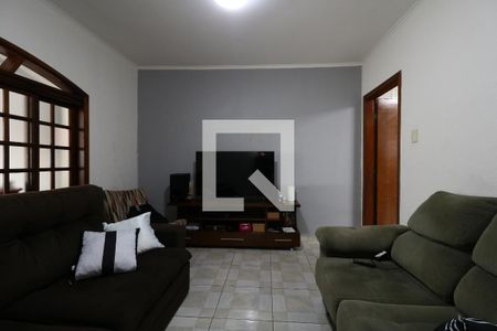 Sala de casa à venda com 3 quartos, 162m² em Vila Scarpelli, Santo André