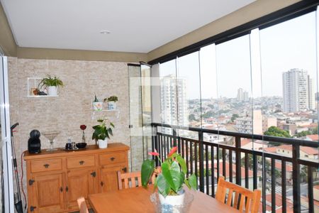 Varanda de apartamento à venda com 3 quartos, 82m² em Santa Maria, São Caetano do Sul