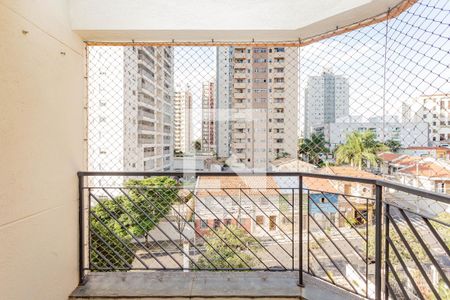 Varanda da Sala de apartamento à venda com 2 quartos, 74m² em Vila Gumercindo, São Paulo
