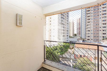 Varanda da Sala de apartamento para alugar com 2 quartos, 74m² em Vila Gumercindo, São Paulo