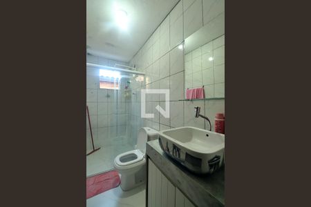 Banheiro de casa à venda com 1 quarto, 87m² em Vila Guiomar, Santo André