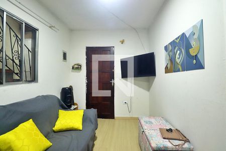 Sala de apartamento para alugar com 1 quarto, 37m² em Vila Guiomar, Santo André