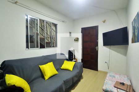 Sala de apartamento para alugar com 1 quarto, 37m² em Vila Guiomar, Santo André