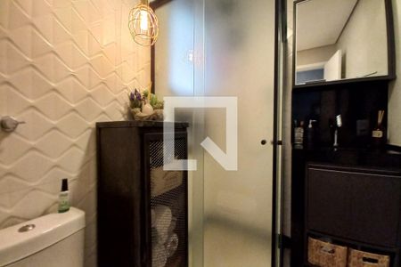 Banheiro de apartamento à venda com 1 quarto, 50m² em Cambui, Campinas