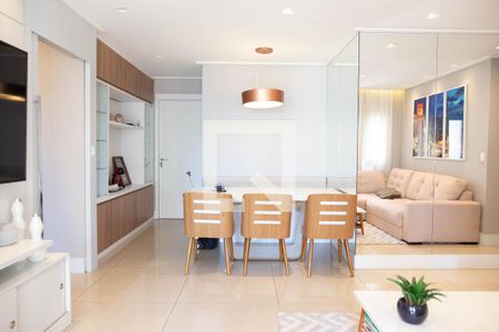 Sala de apartamento para alugar com 2 quartos, 70m² em Centro, Santo André