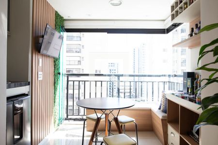 Varanda Gourmet de apartamento para alugar com 2 quartos, 70m² em Centro, Santo André