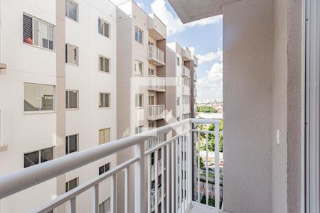 Varanda da Sala de apartamento para alugar com 2 quartos, 41m² em Vila Água Funda, São Paulo