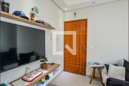 Sala de apartamento à venda com 2 quartos, 74m² em Parque Erasmo Assunção, Santo André
