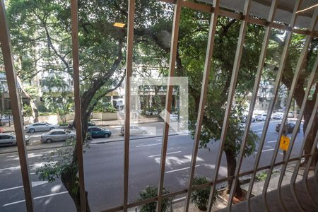 Sala vista janela de apartamento à venda com 5 quartos, 320m² em Flamengo, Rio de Janeiro