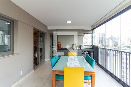 Varanda da Sala de apartamento para alugar com 3 quartos, 93m² em Barra Funda, São Paulo