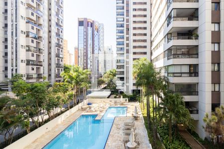 Vista de apartamento à venda com 1 quarto, 36m² em Indianópolis, São Paulo