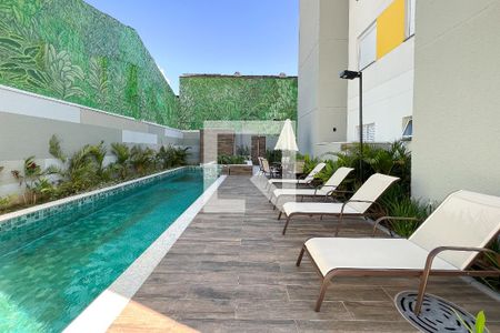 Studio para alugar com 25m², 1 quarto e sem vagaPiscina