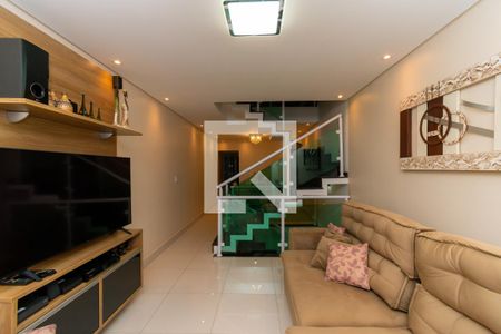 Sala de casa para alugar com 3 quartos, 127m² em Vila Mendes, São Paulo