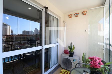 Varanda de apartamento à venda com 3 quartos, 80m² em Pompeia, São Paulo