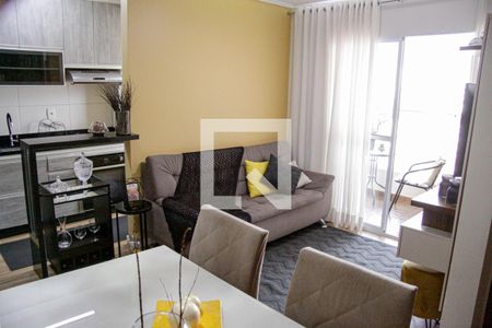 Sala de apartamento à venda com 3 quartos, 123m² em Parque Continental I, Guarulhos