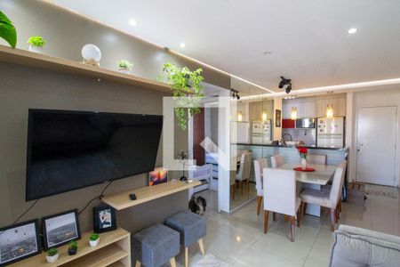 Sala de apartamento para alugar com 2 quartos, 62m² em Vila Silveira, Guarulhos